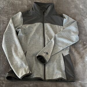 The North Face Gray and Black Utility Jacket